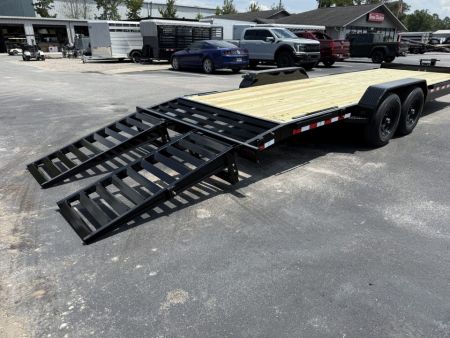 New EQ2414B TEXAS TRAILERS 6'10" X 24' HD EQUIPMENT TRAILER