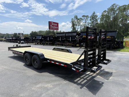 New EQ2414B TEXAS TRAILERS 6'10" X 24' HD EQUIPMENT TRAILER