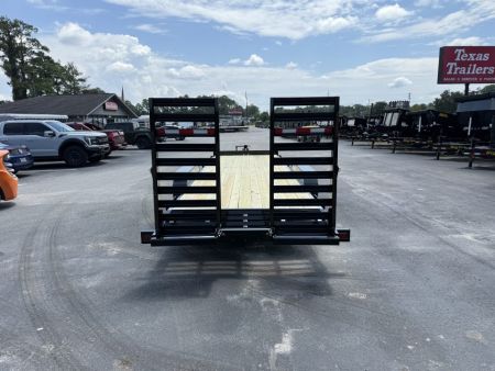 New EQ2414B TEXAS TRAILERS 6'10" X 24' HD EQUIPMENT TRAILER