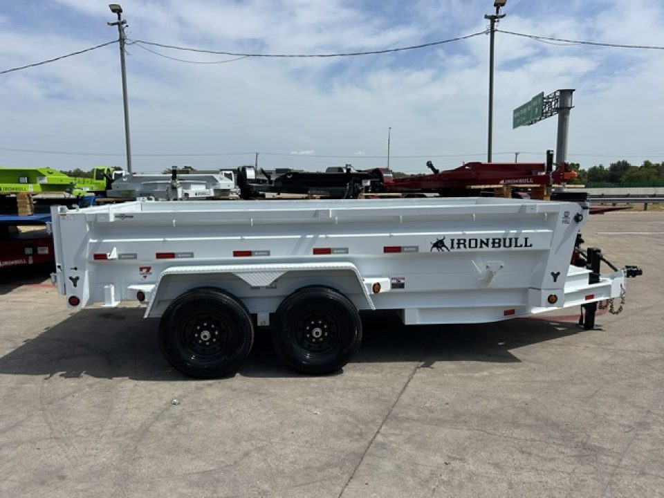 New 2027 Iron Bull DTB 7X14X2 Dump Trailer