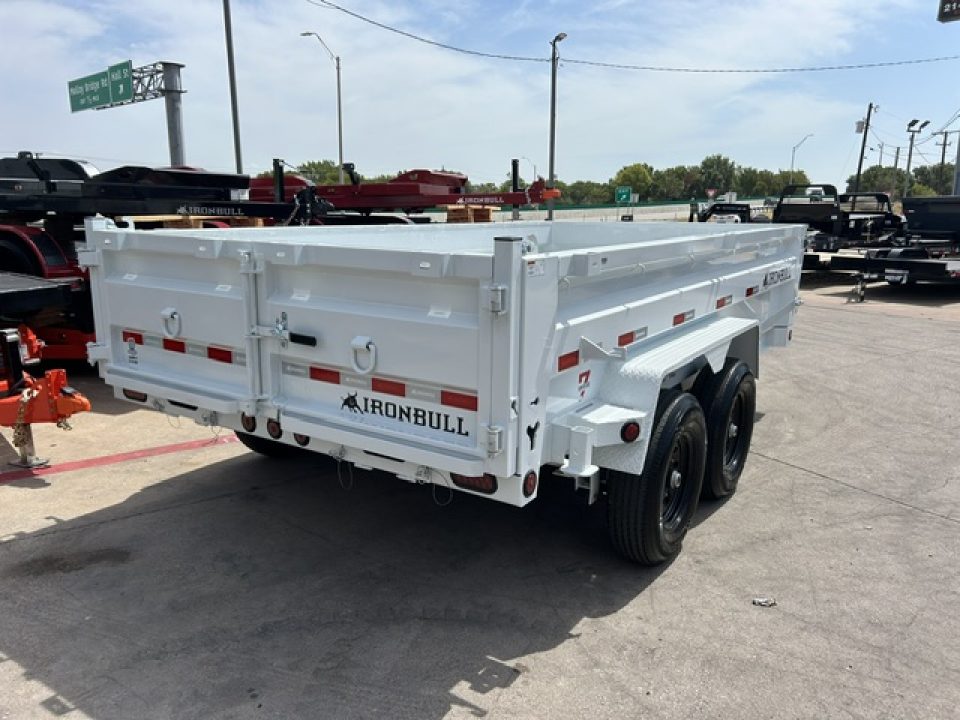 New 2027 Iron Bull DTB 7X14X2 Dump Trailer