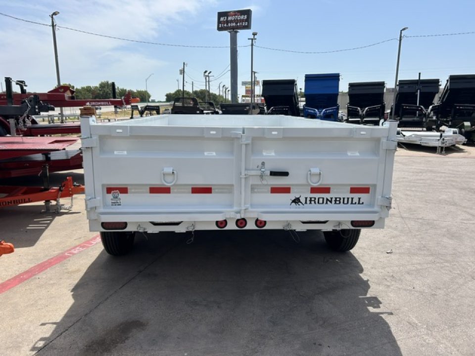 New 2027 Iron Bull DTB 7X14X2 Dump Trailer