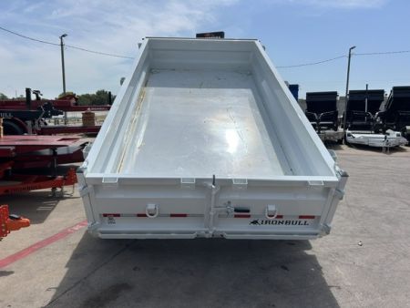 New 2027 Iron Bull DTB 7X14X2 Dump Trailer