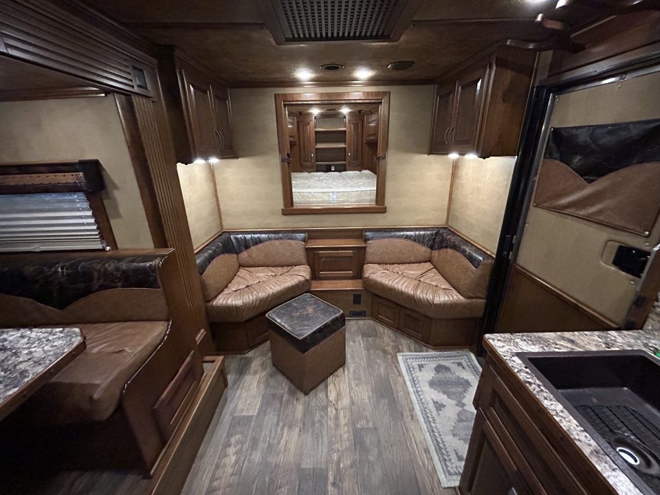 Used 2016 Hart Trailers 4 Horse Living Quarters Horse Trailer