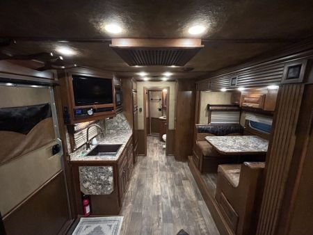 Used 2016 Hart Trailers 4 Horse Living Quarters Horse Trailer