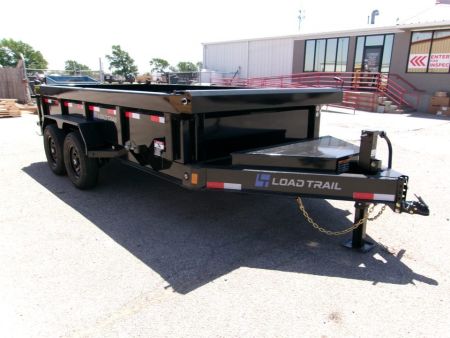 New 2027 Load Trail 83x14 Dump w/ 24" sides & 7ga. Floor 14k