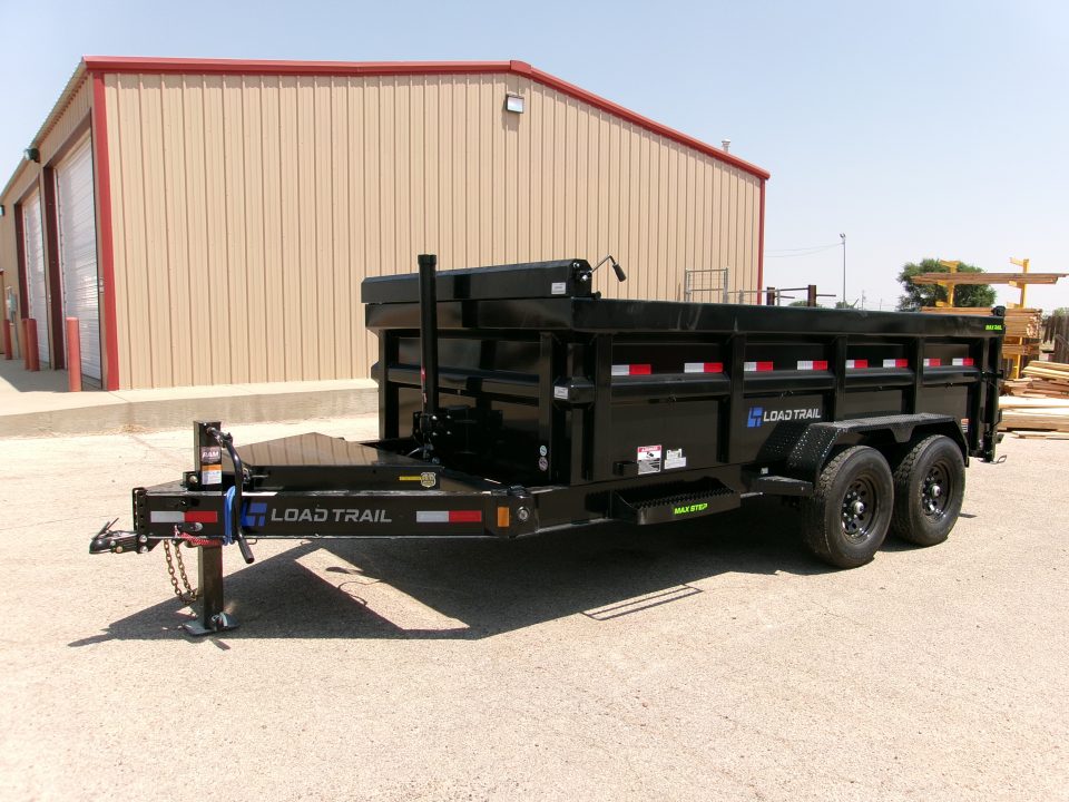New 2027 Load Trail 83x14 Telescopic Dump w/ 36" sides & 7ga. Floor 14k