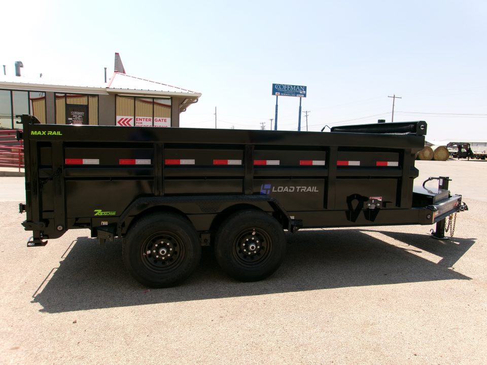 New 2027 Load Trail 83x14 Telescopic Dump w/ 36" sides & 7ga. Floor 14k