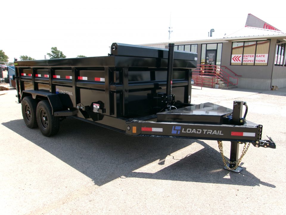 New 2027 Load Trail 83x14 Telescopic Dump w/ 36" sides & 7ga. Floor 14k