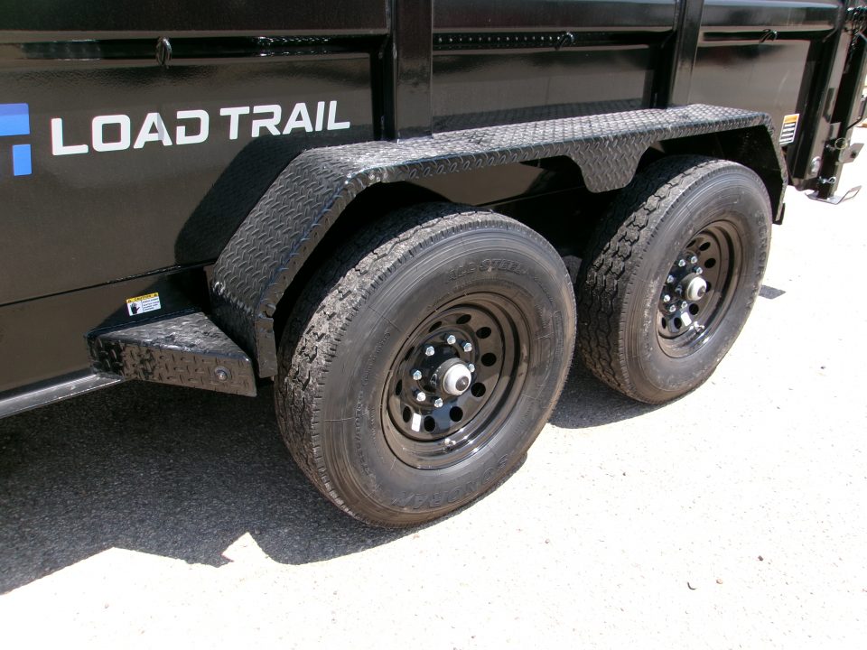 New 2027 Load Trail 83x14 Telescopic Dump w/ 36" sides & 7ga. Floor 14k