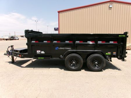 New 2027 Load Trail 83x14 Telescopic Dump w/ 36" sides & 7ga. Floor 14k