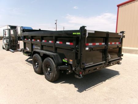 New 2027 Load Trail 83x14 Telescopic Dump w/ 36" sides & 7ga. Floor 14k