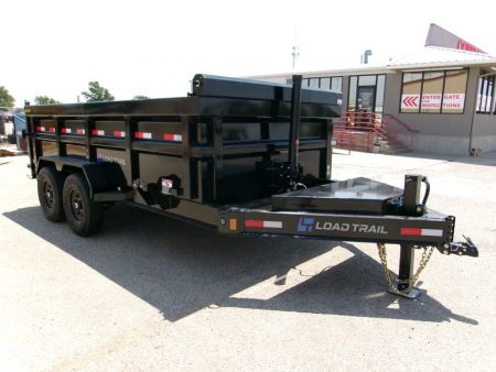 New 2027 Load Trail 83x14 Telescopic Dump w/ 36" sides & 7ga. Floor 14k