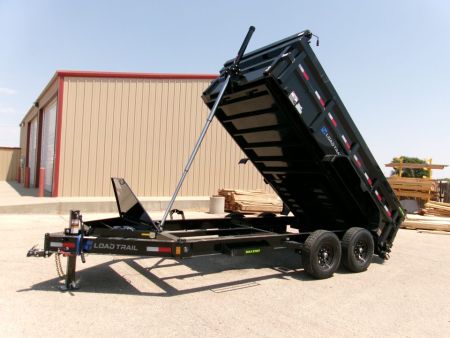 New 2027 Load Trail 83x14 Telescopic Dump w/ 36" sides & 7ga. Floor 14k