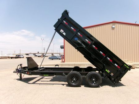 New 2027 Load Trail 83x14 Telescopic Dump w/ 36" sides & 7ga. Floor 14k