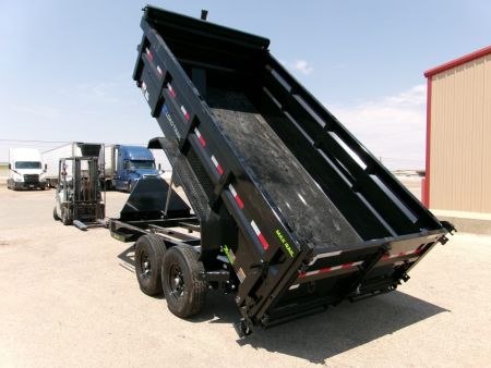 New 2027 Load Trail 83x14 Telescopic Dump w/ 36" sides & 7ga. Floor 14k