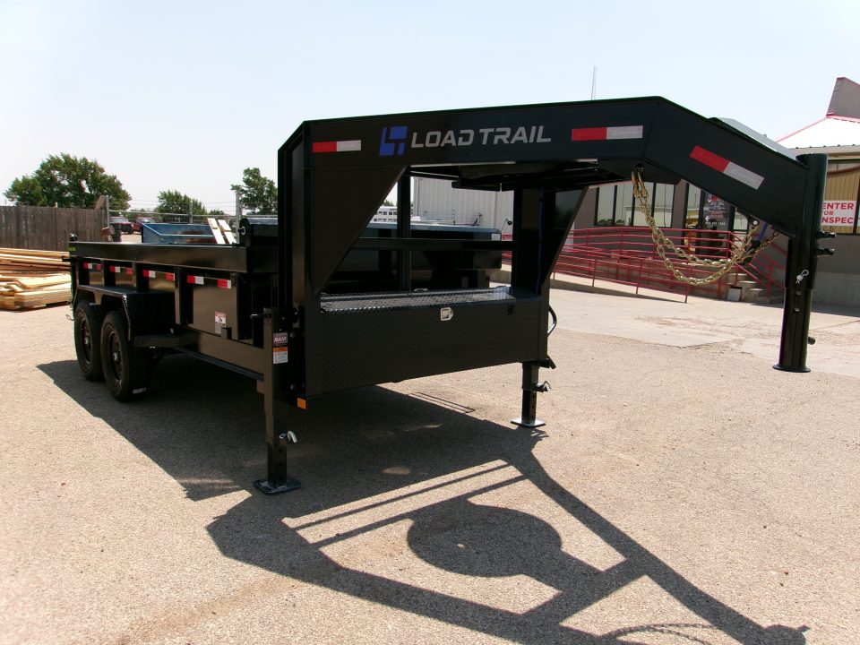 New 2027 Load Trail 83x14 GN Telescopic Dump w/ 24" sides & 7ga. Floor 14k