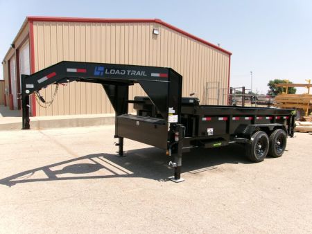 New 2027 Load Trail 83x14 GN Telescopic Dump w/ 24  sides & 7ga. Floor 14k