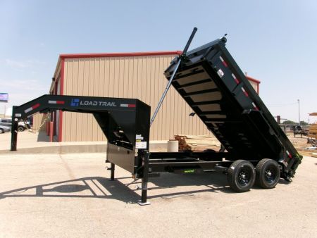 New 2027 Load Trail 83x14 GN Telescopic Dump w/ 24" sides & 7ga. Floor 14k