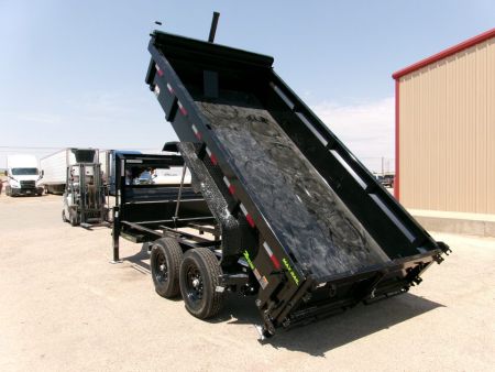 New 2027 Load Trail 83x14 GN Telescopic Dump w/ 24" sides & 7ga. Floor 14k
