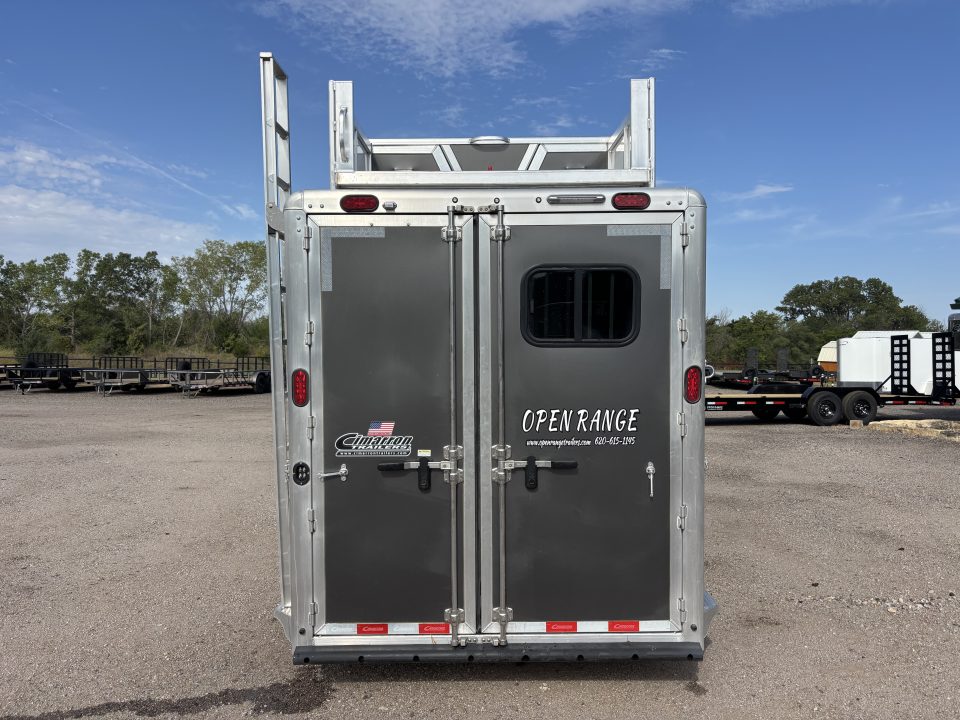 Used 2024 Cimarron Trailers Norstar 4H Horse Trailer