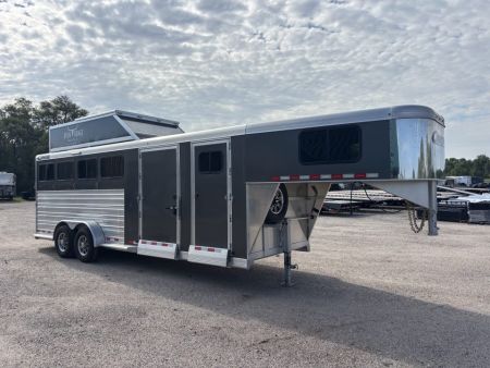 Used 2024 Cimarron Trailers Norstar 4H Horse Trailer