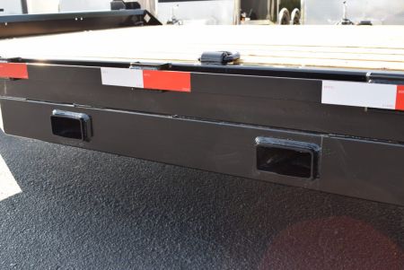 New BND Trailers 7x20 14K Equipment Trailer with Fork Holders