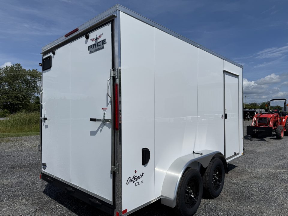 New 2027 Pace American 7 X 14 OUTBACK DLX Cargo / Enclosed Trailer