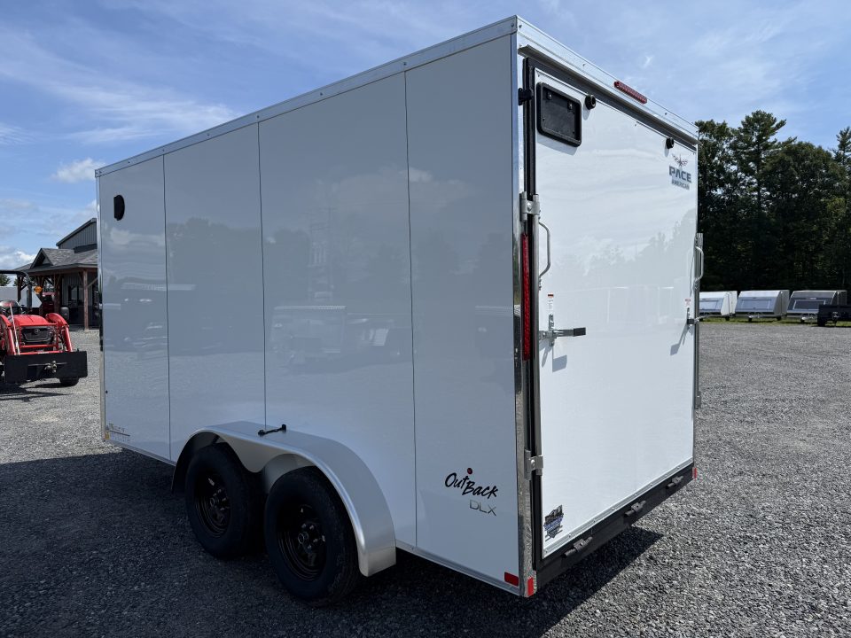 New 2027 Pace American 7 X 14 OUTBACK DLX Cargo / Enclosed Trailer