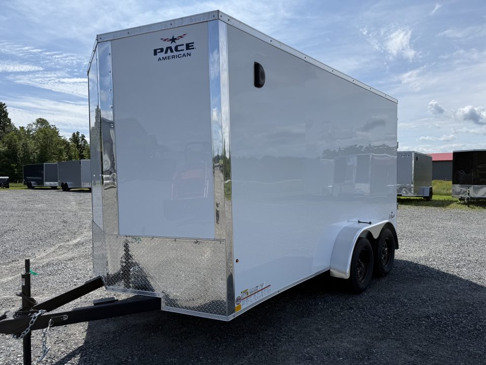 New 2027 Pace American 7 X 14 OUTBACK DLX Cargo / Enclosed Trailer