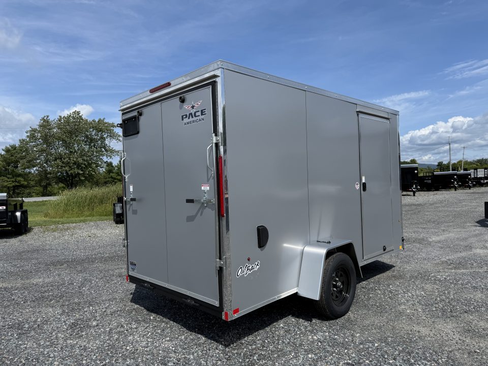 New 2027 Pace American 6 X 12 OUTBACK DLX Cargo / Enclosed Trailer