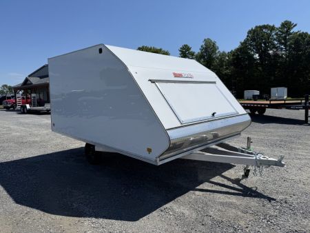 New 2027 ALCOM 101 X 12 HYBRID Snowmobile Trailer