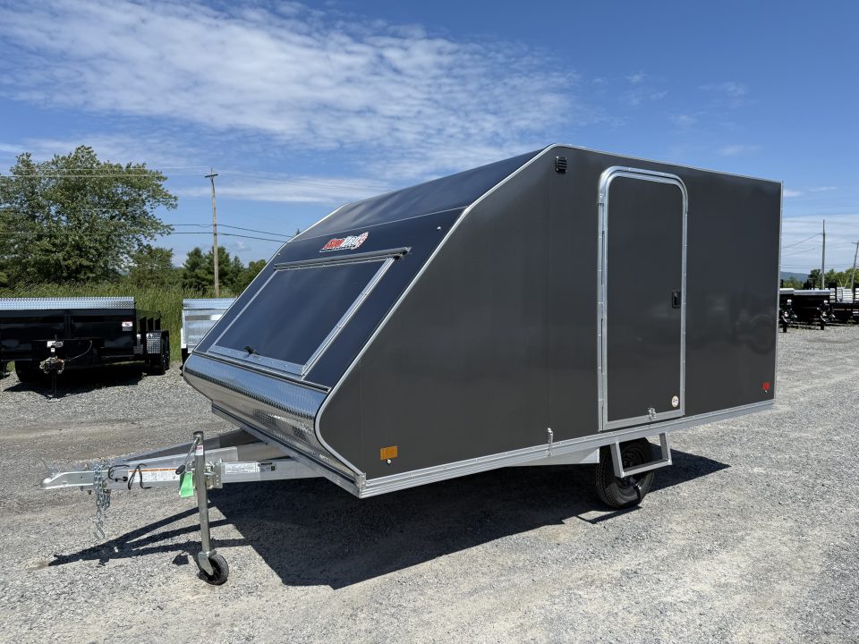 New 2027 ALCOM 101 X 12 HYBRID Snowmobile Trailer