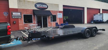 New 7 x 20 BWISE Hydraulic Tilt Bed Trailer 10k