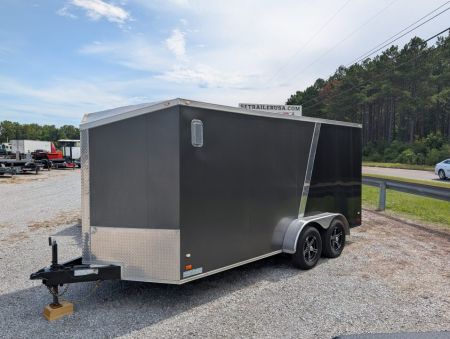 Used 2018 Covered Wagon Trailers CW7X16TA2 Cargo / Enclosed Trailer
