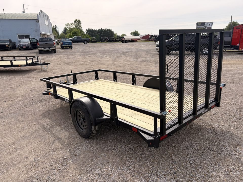 New 2026 HTC 7x12' Utility Trailer