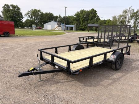 New 2026 HTC 7x12' Utility Trailer
