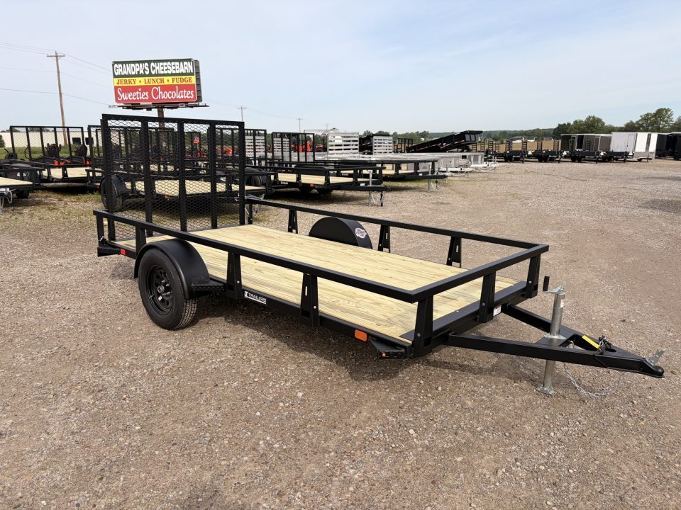 New 2027 HTC 6x12' Utility Trailer