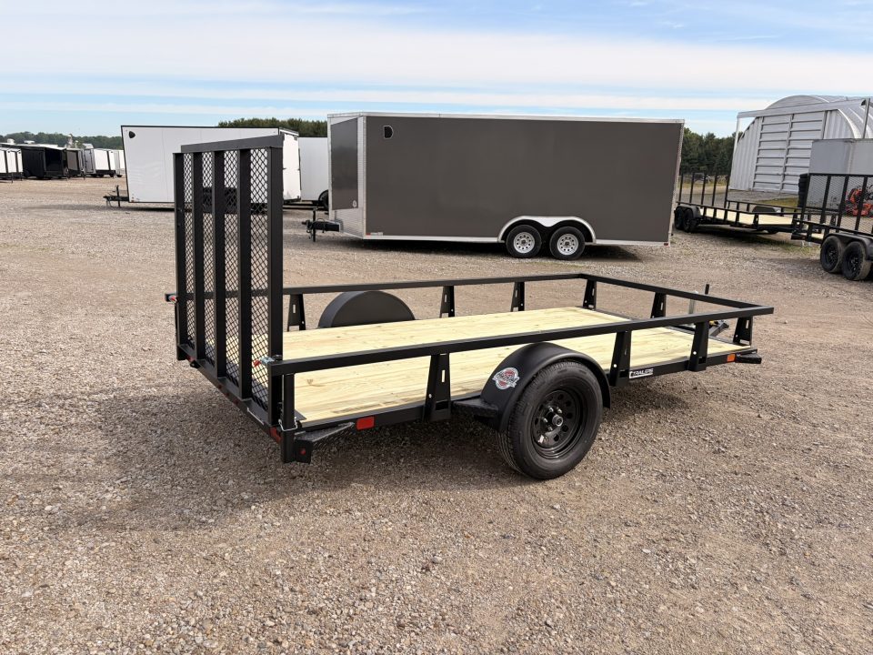 New 2027 HTC 6x12' Utility Trailer