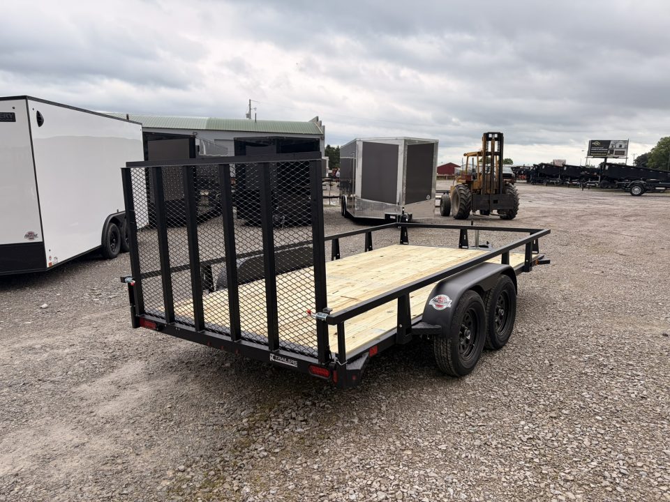 New 2027 HTC 7x14' Landscape Trailer