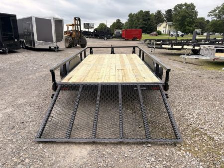 New 2027 HTC 7x14' Landscape Trailer