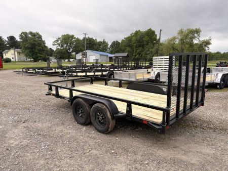 New 2027 HTC 7x14' Landscape Trailer