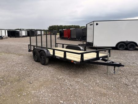 New 2027 HTC 7x14' Landscape Trailer