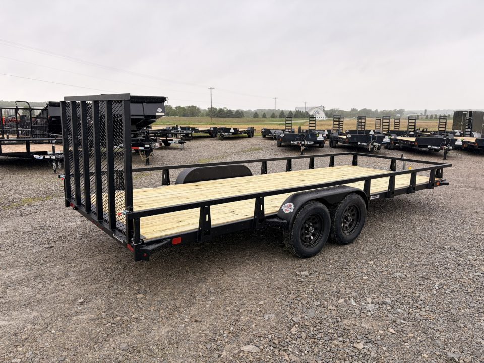 New 2027 HTC 7x20' Landscape Trailer