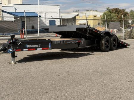 New 2026 Diamond C HXD 102"x24' - 23K Equipment Tilt Trailer