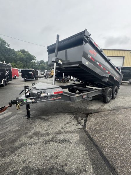 New 2027 Horizon Trailers HZ783X14 Dump Trailer 3' SIDES