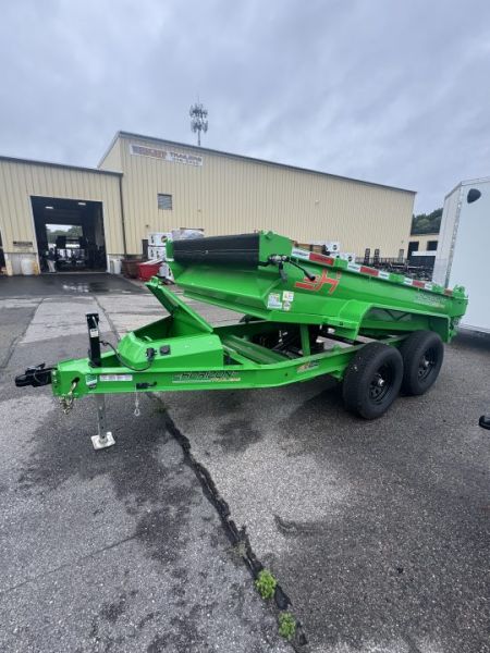 New 2027 Horizon Trailers HZ5 60 X10' Dump Trailer RAMPS & TARP / 9500 GVWR