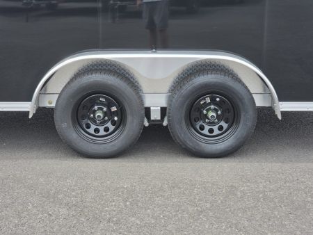 New 2027 ALCOM 7.5x16 XPRESS XLT Aluminum Enclosed Trailer w/ Upgrades 7K GVWR