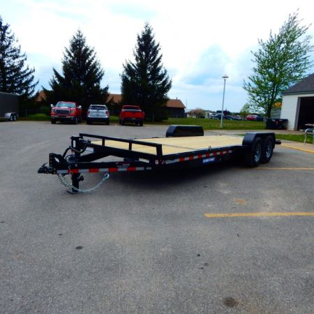 New 2026 Sure-Trac 7 x 20 (16+4) Tilt Bed Equipment 14K Equipment Trailer