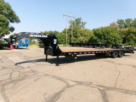 New 2027 PJ Trailers LDQ36D2BSZK-BYSC-JA06 Flatbed Trailer